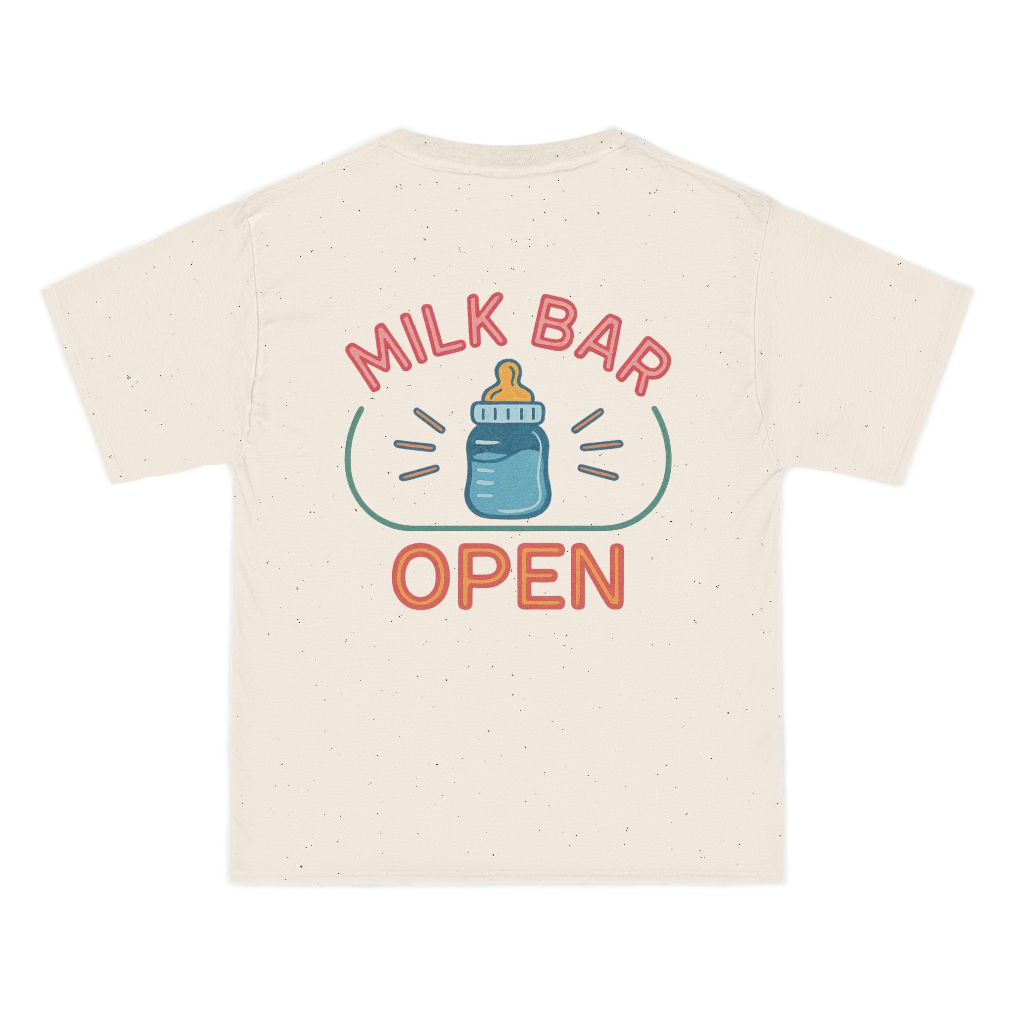 Milk Bar Bottle T-Shirt – Default Parent Co. | Overworked