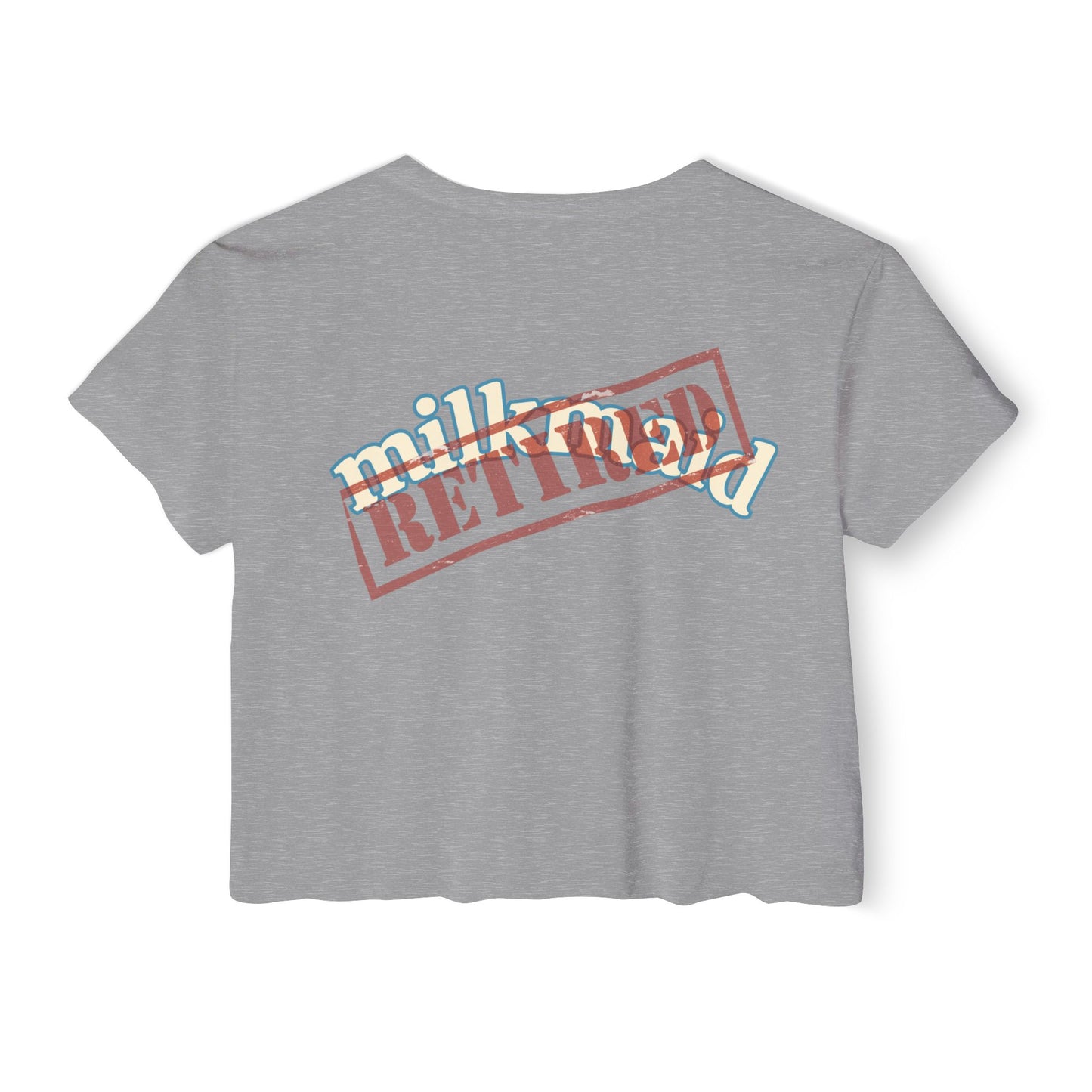 Retired Milkmaid Tee – Vintage Crop