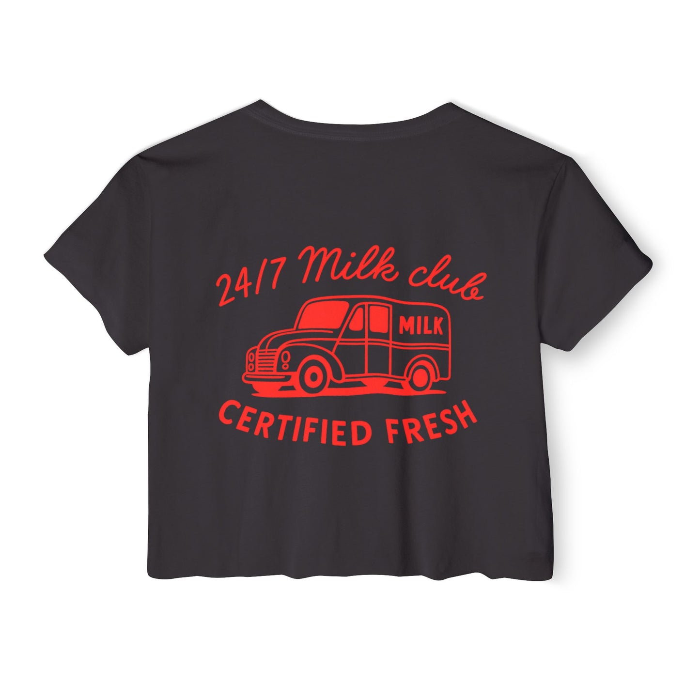 24/7 Milk Club Crop Tee