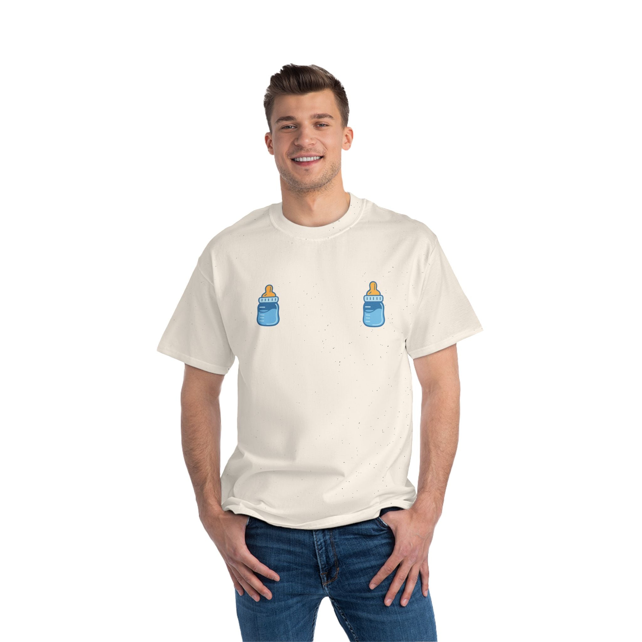 Milk Bar Bottle T-Shirt – Default Parent Co. | Overworked