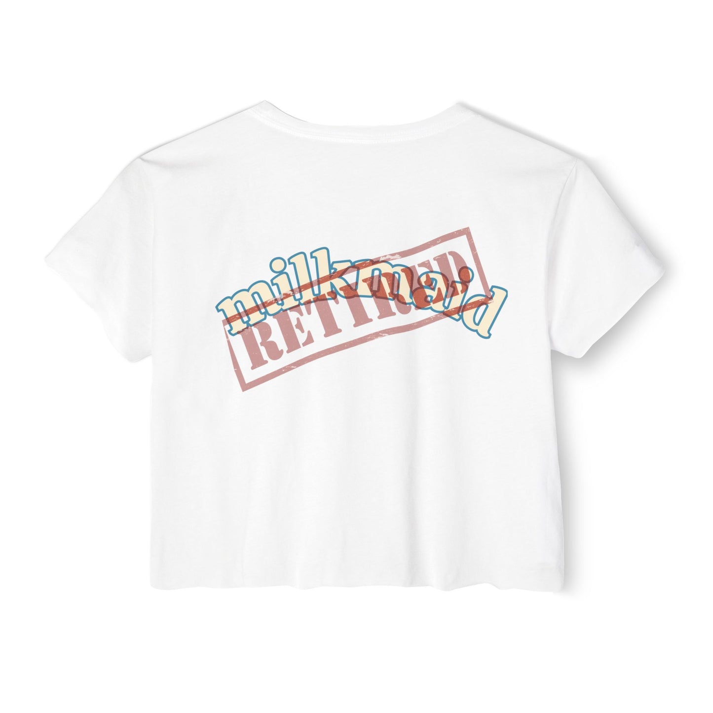 Retired Milkmaid Tee – Vintage Crop