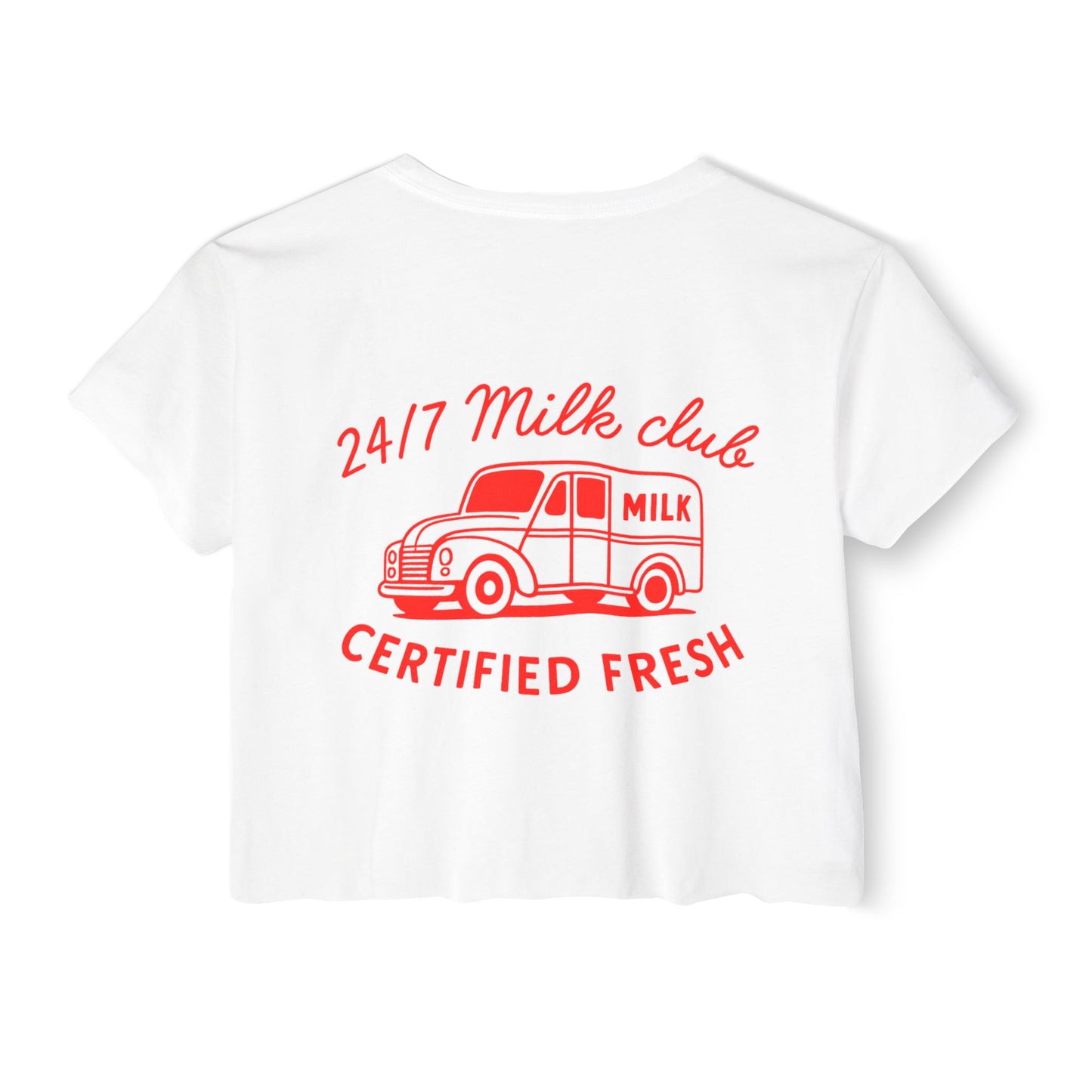 24/7 Milk Club Crop Tee