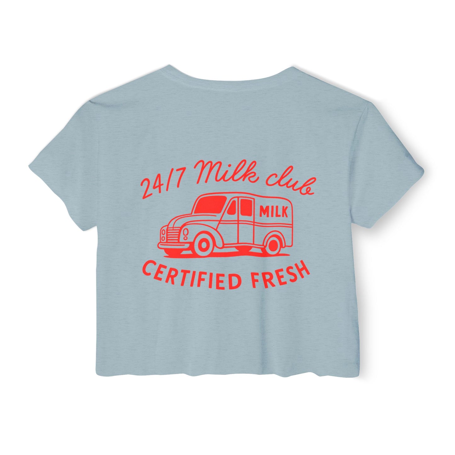 24/7 Milk Club Crop Tee