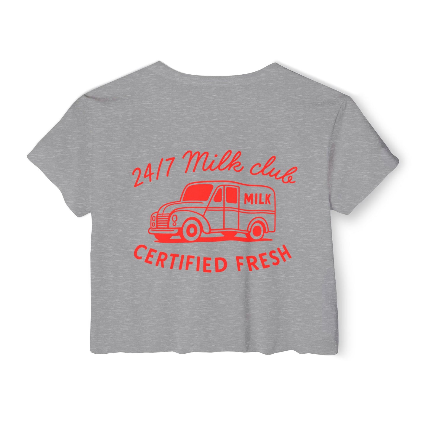 24/7 Milk Club Crop Tee